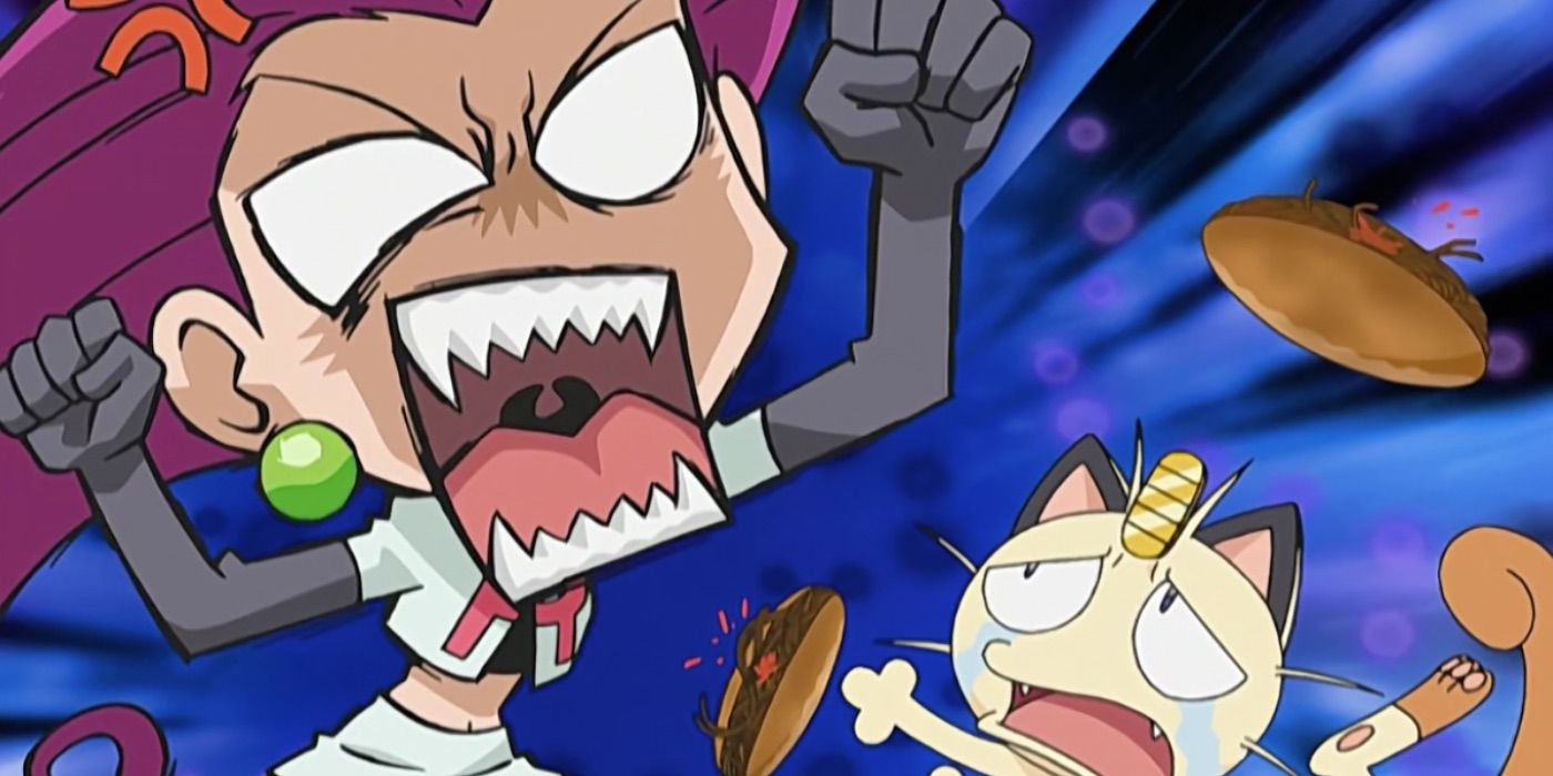 pokemon jessie angry at meowth