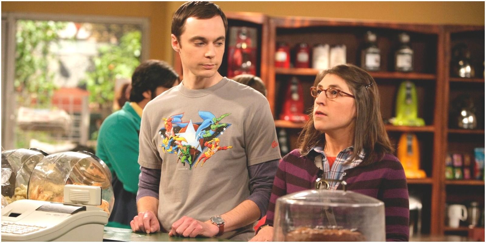 Raj and Howard setting Sheldon and Amy up for the first time from The Big Bang Theory