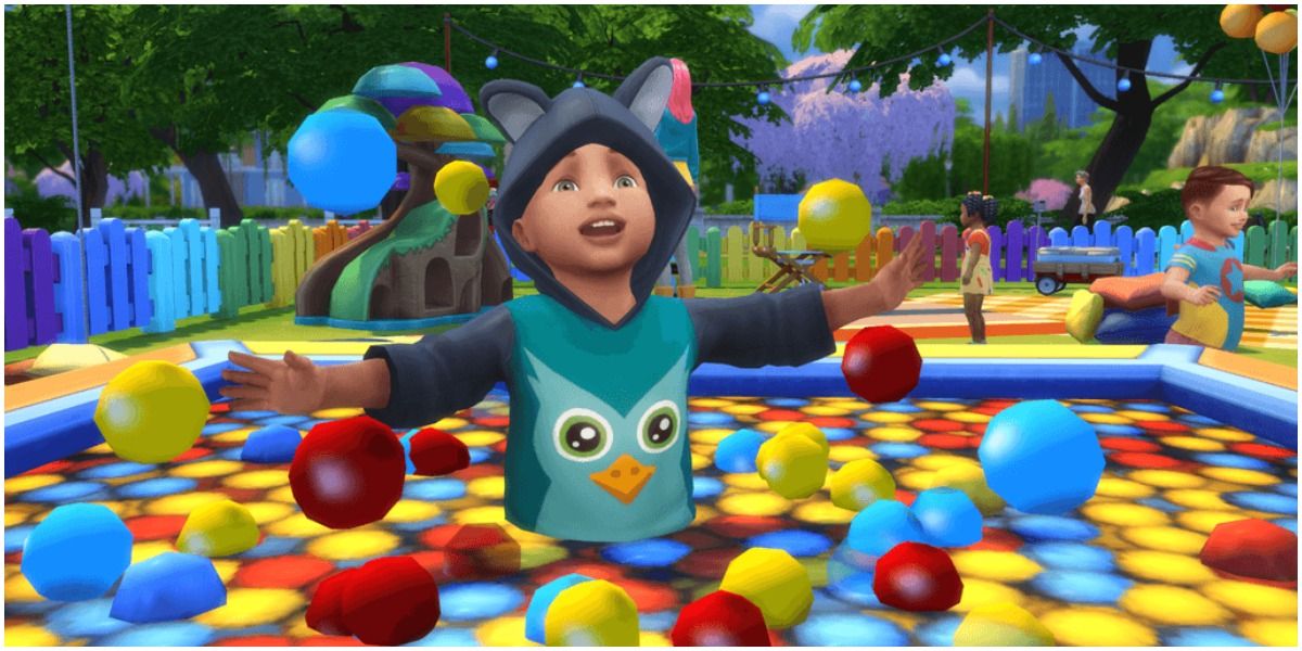 Sims 4 Toddler Ballpit