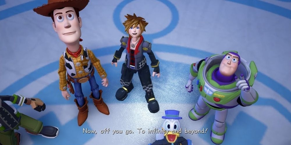 Sora and Andy's Toys in Galaxy Toys