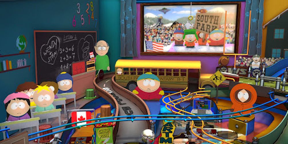 Video Games South Park Pinball Table