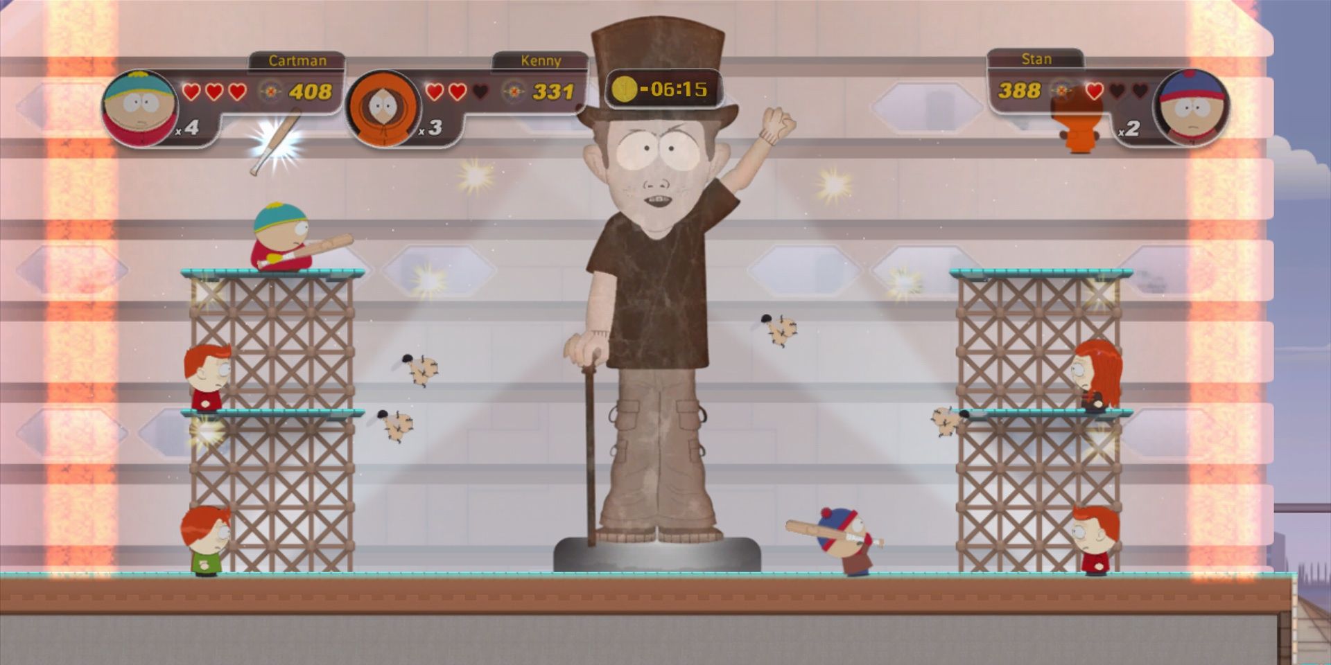 Video Games South Park Tenormans Revenge Stage