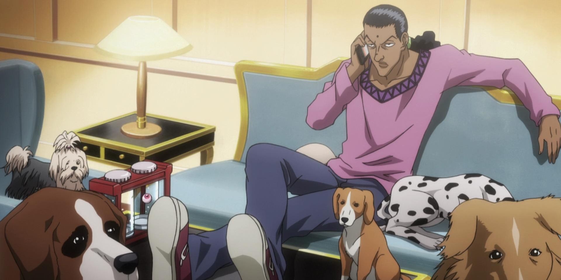 Squala and Dogs Hunter X Hunter