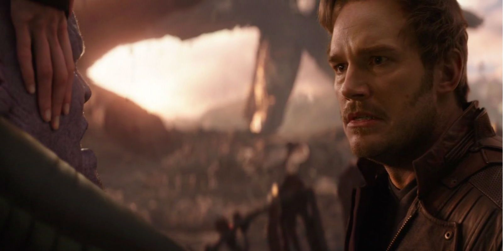 Star-Lord learns that Thanos killed Gamora