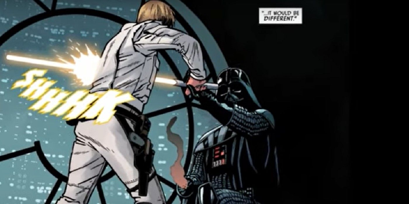 Star Wars 16 Vader &quot;kills&quot; Luke