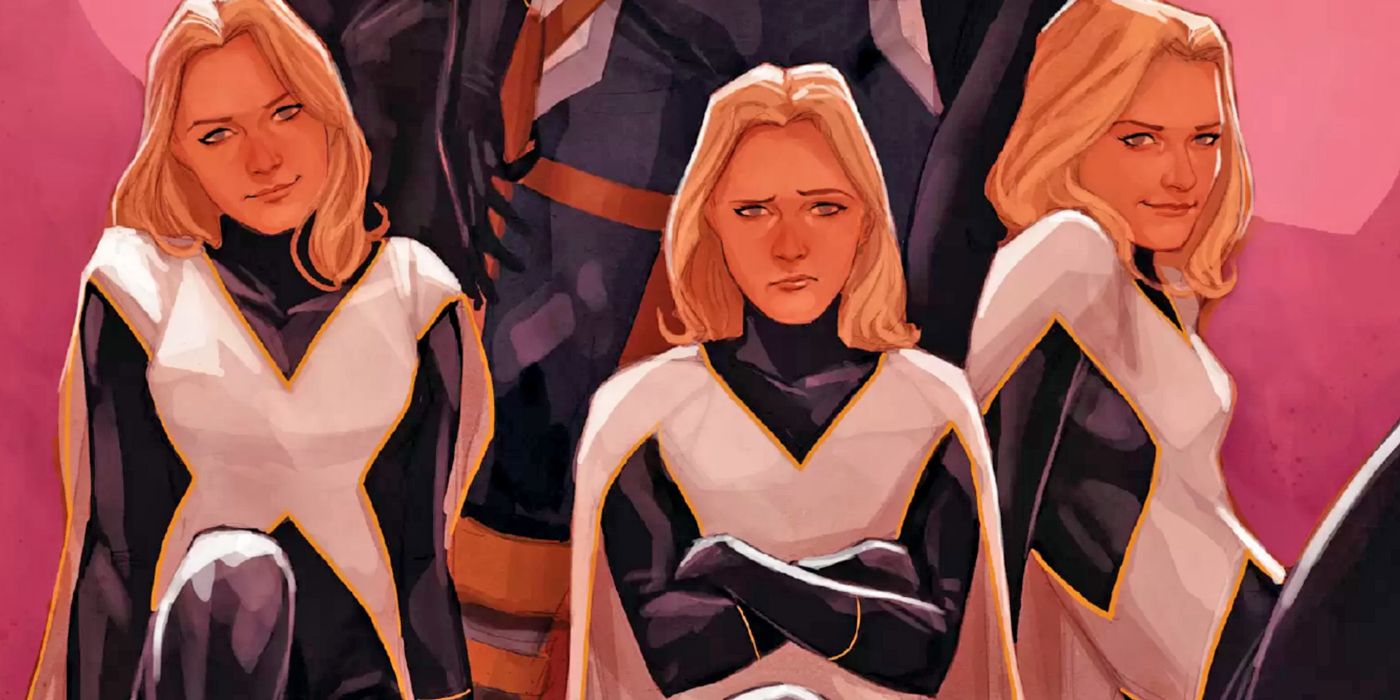 Three of the Five Stepford Cuckoos from the X-Men