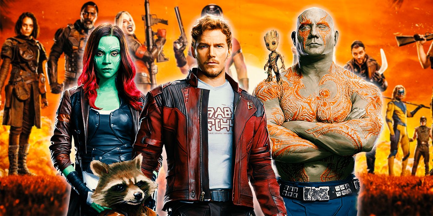 Suicide Squad and Guardians of the Galaxy header