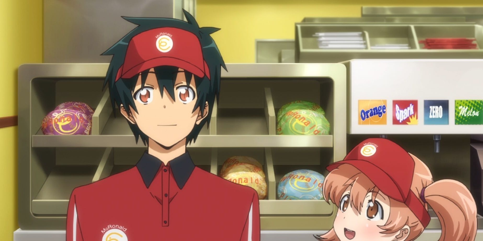 Maou Working at MgRonalds