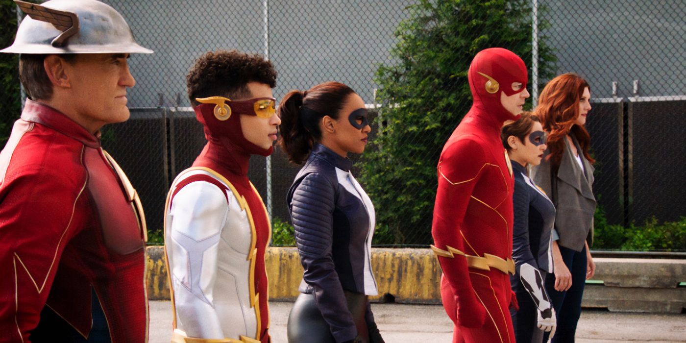 The Flash family in The Flash season 7 finale