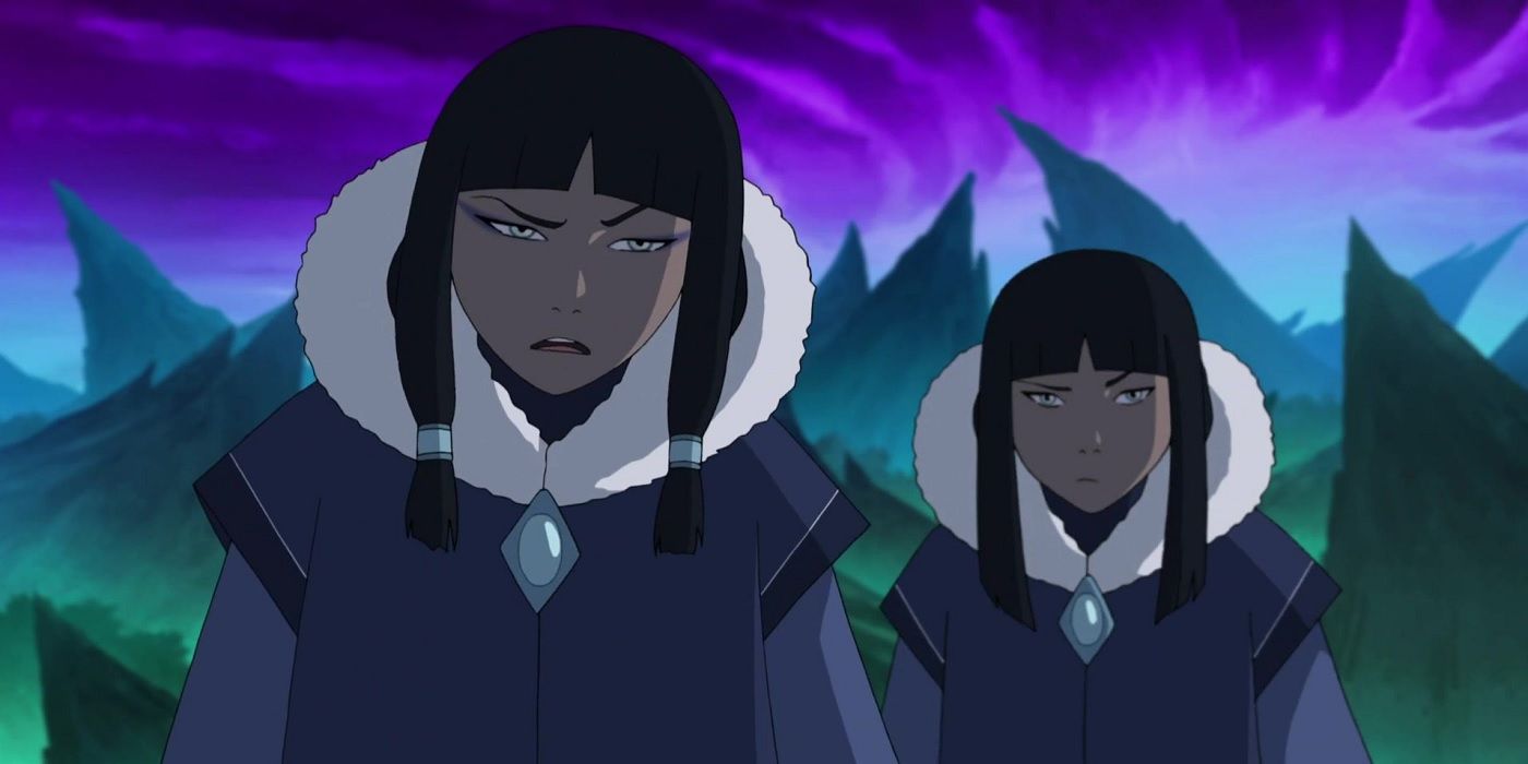 Eska y Desna sorprenden en La Leyenda de Korra.