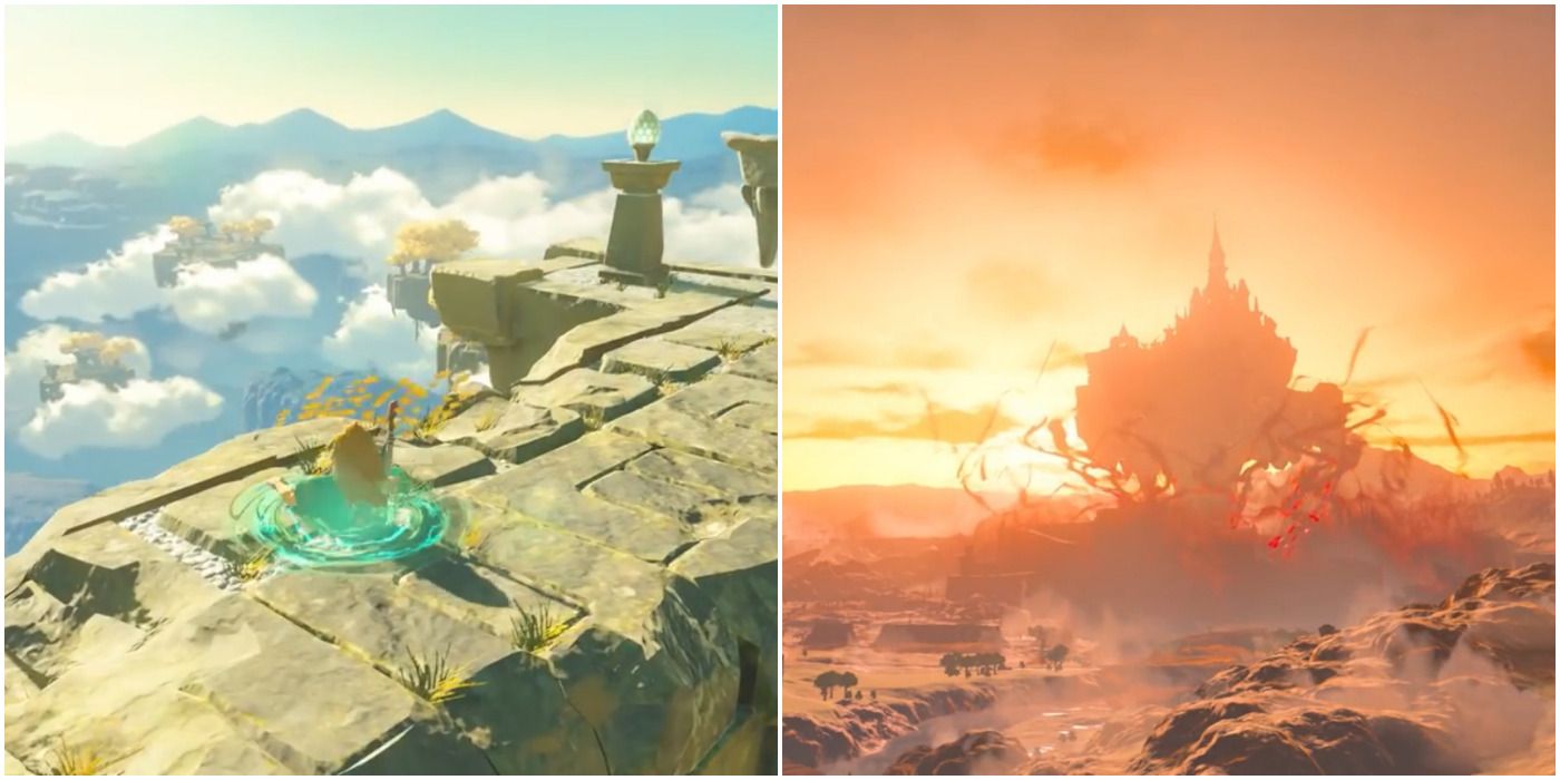 The Legend Of Zelda Breath Of The Wild 2 E3 2021 Trailer Footage Screenshots