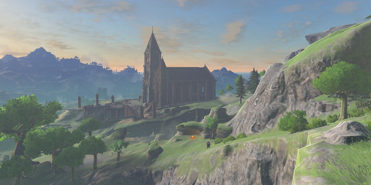 The Legend Of Zelda Breath Of The Wild Temple Of Time Screenshot