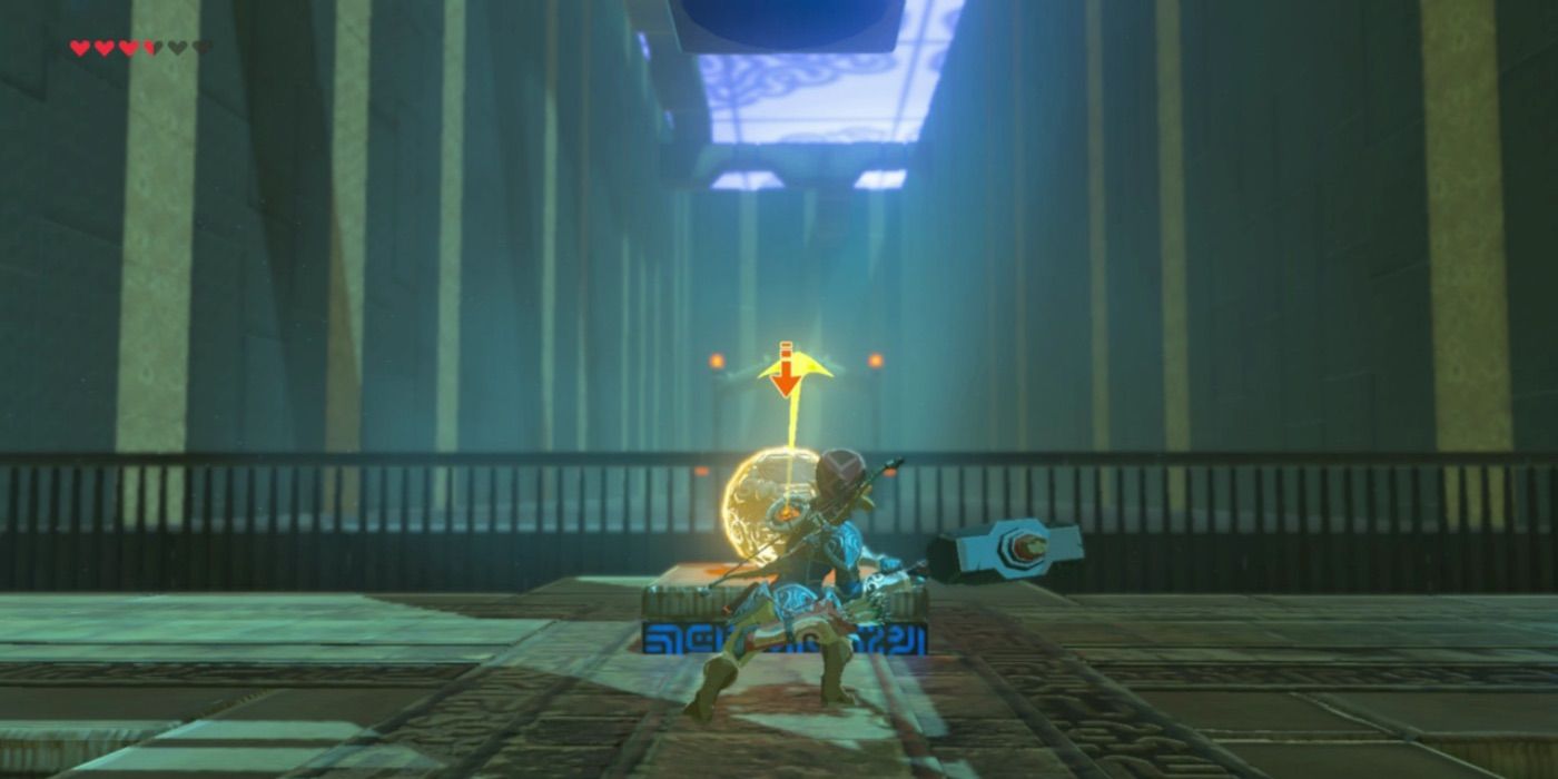 legend of zelda breath of the wild mirro shaz shrine