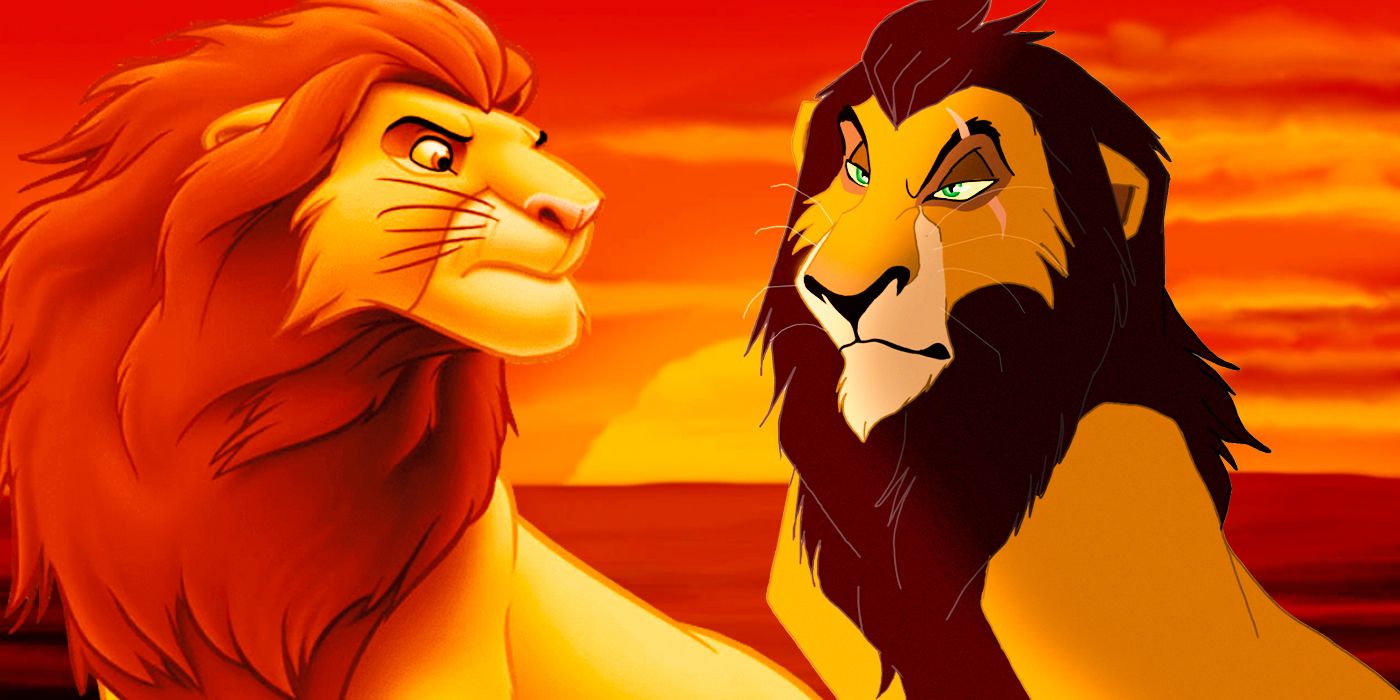 the lion king mufasa and scar