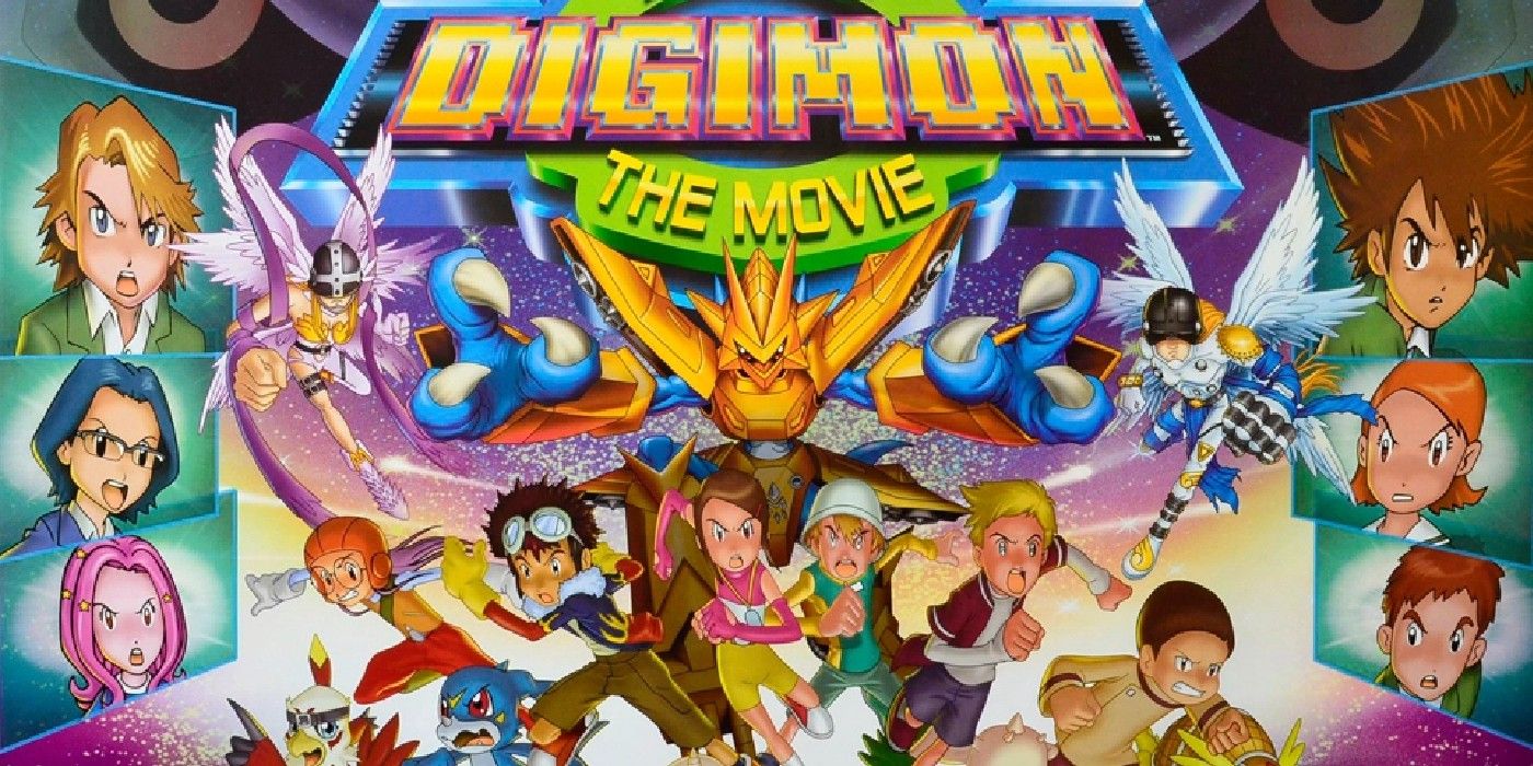 The Poster For Digimon The Movie