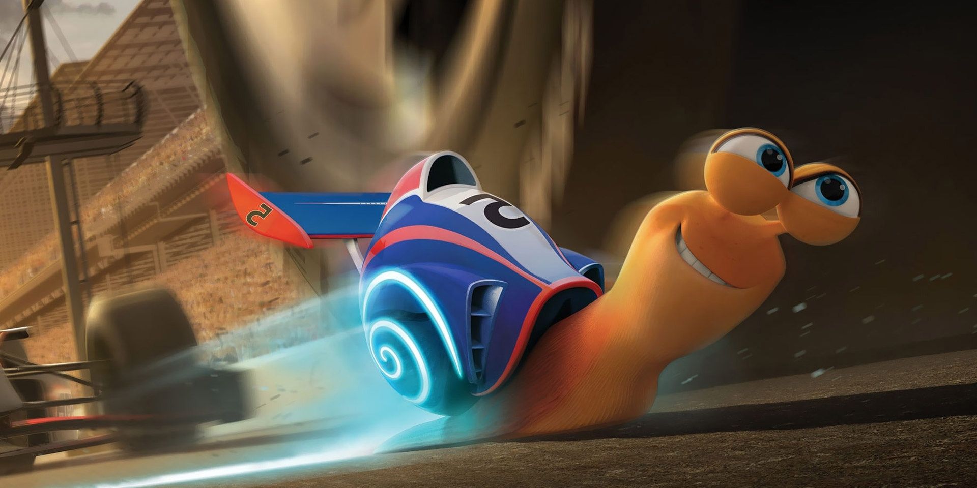 Turbo racing against cars