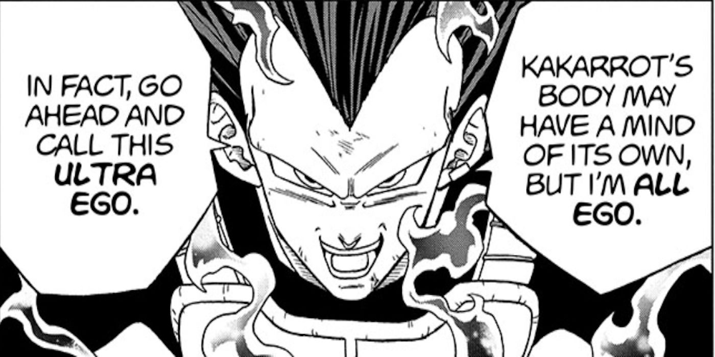 Vegeta names his new form Ultra Ego in Dragon Ball Super