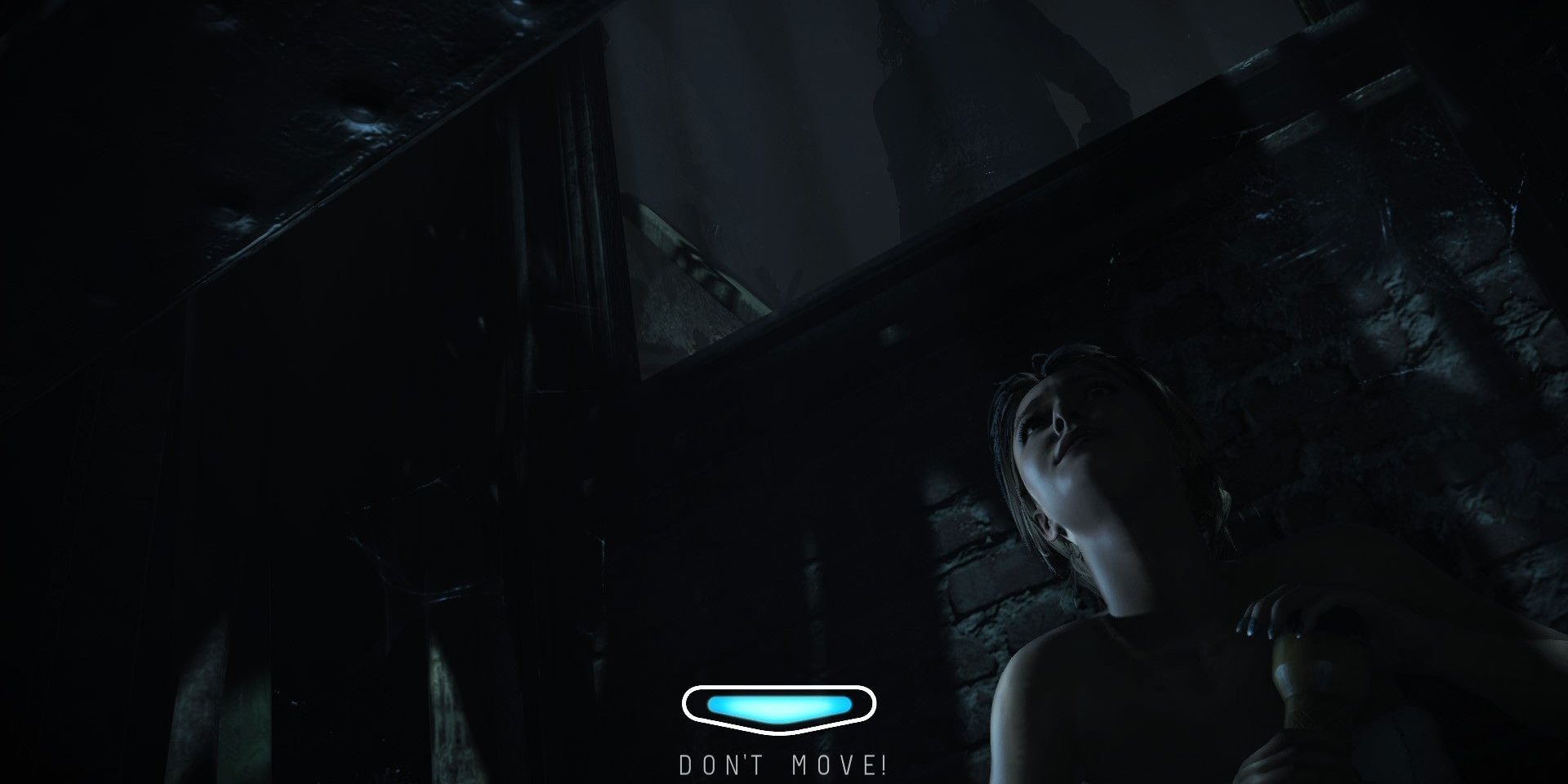 Until Dawn Character Hiding From Enemy