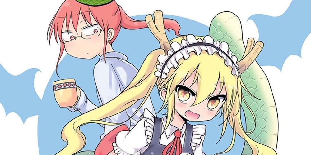 Miss Kobayashi's Dragon Maid manga cover