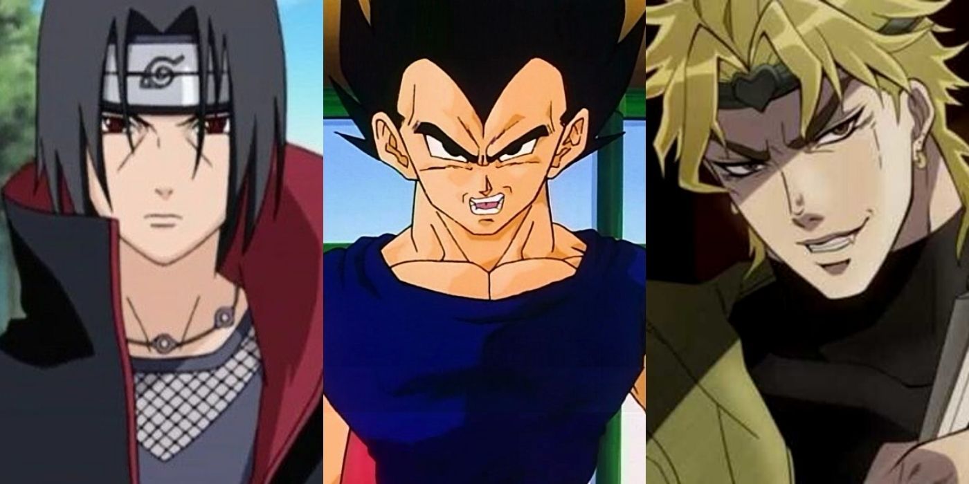 Vegeta from Dragon Ball, Itachi Uchiha from Naruto, Dio Brando from JoJo's Bizarre Adventure -- villains more liked than the hero