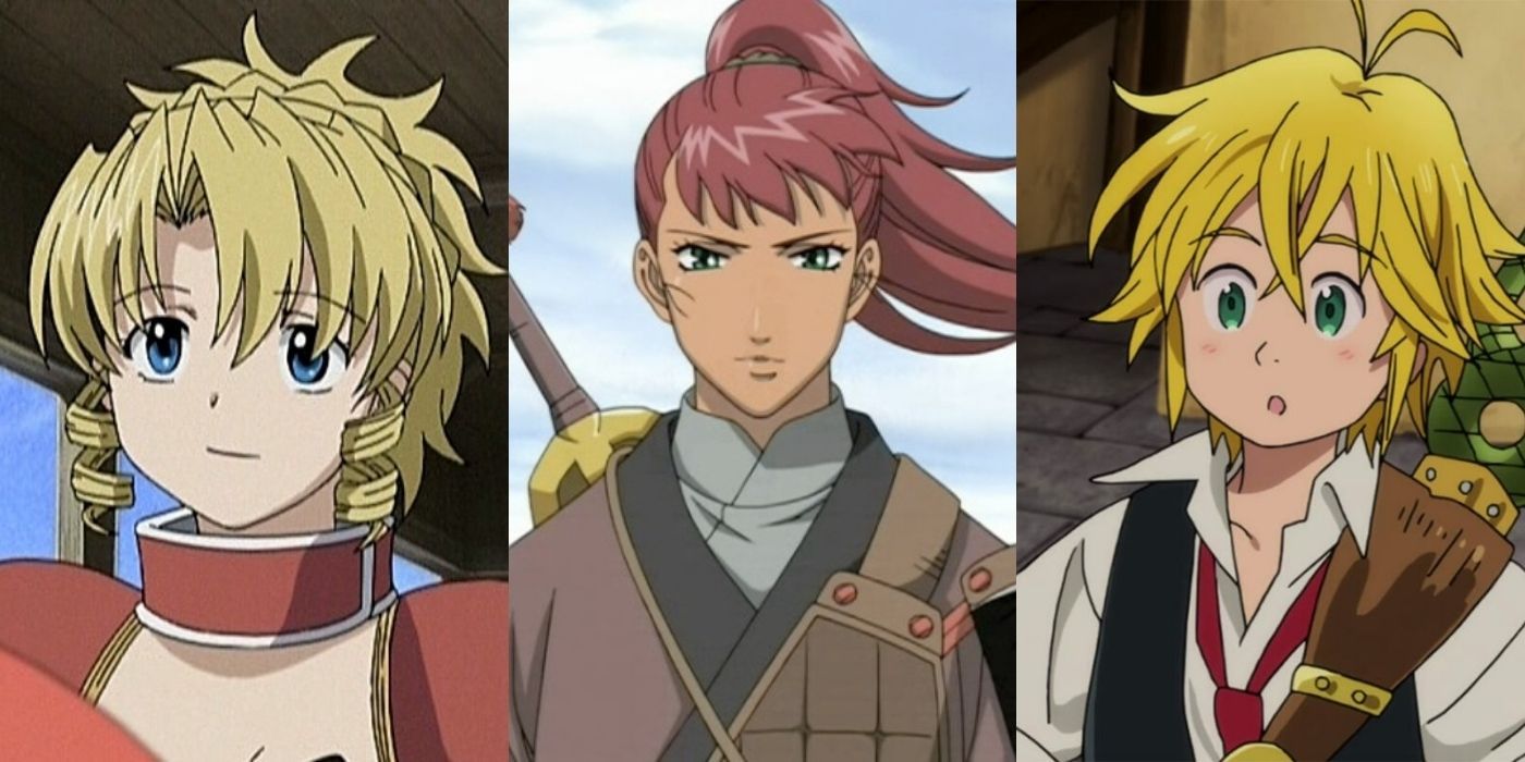 the twelve kingdoms, the scrapped princess, and the seven deadly sins-- fantasy anime if you like Lord of the Rings