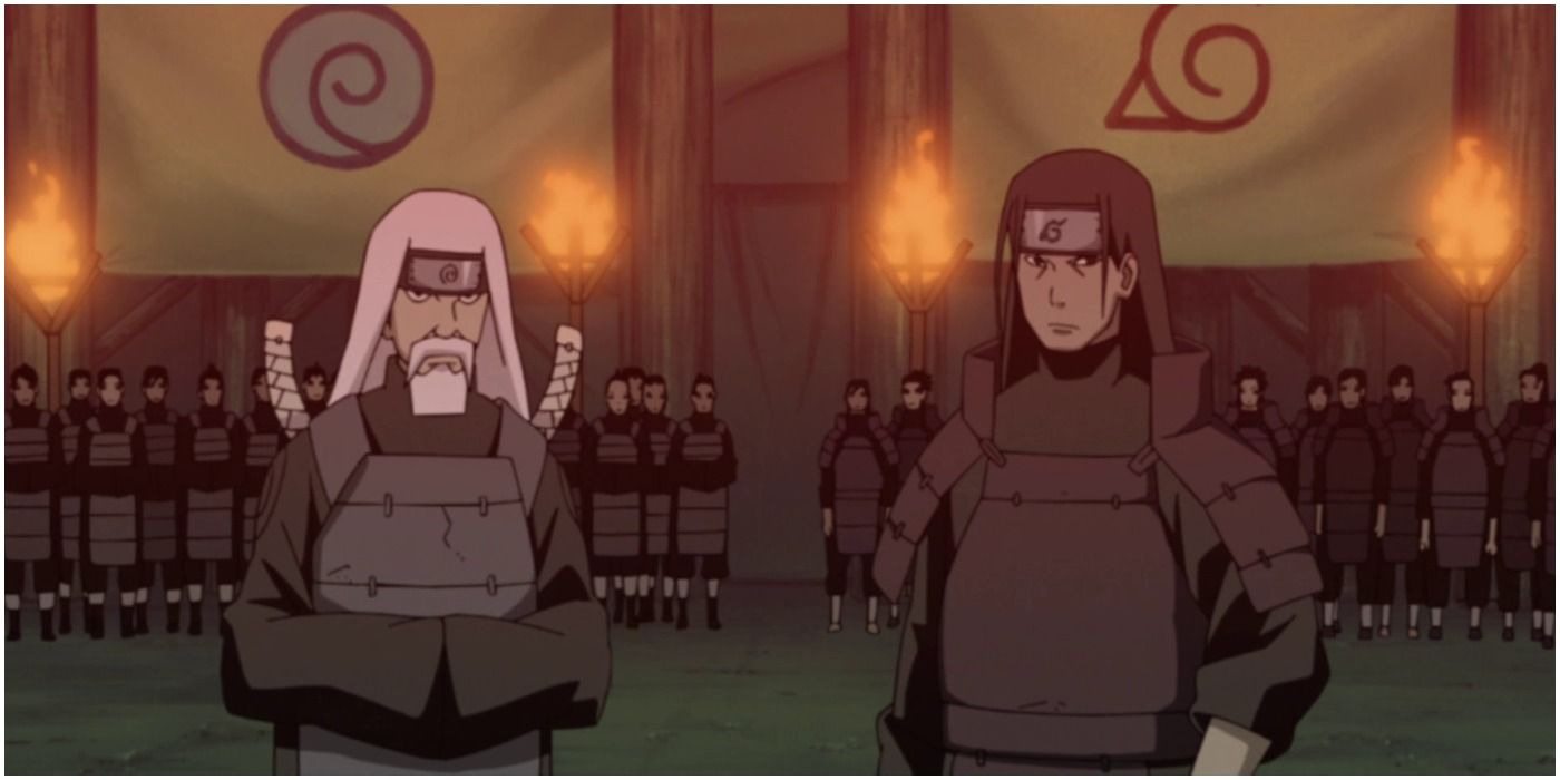 The Uzumaki and Senju clans stand together