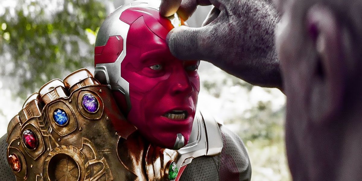 Thanos takes Vision's Mind Stone in Avengers Infinity War
