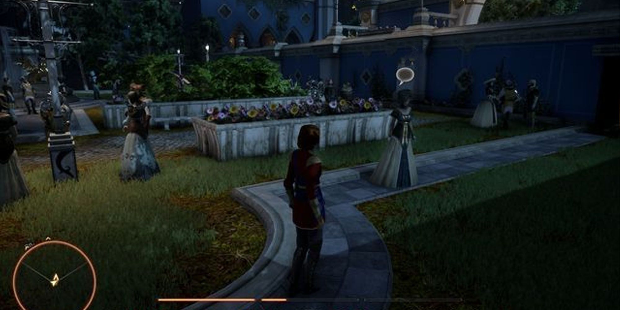 Dragon Age Inquisition Winter Palace Courtyard