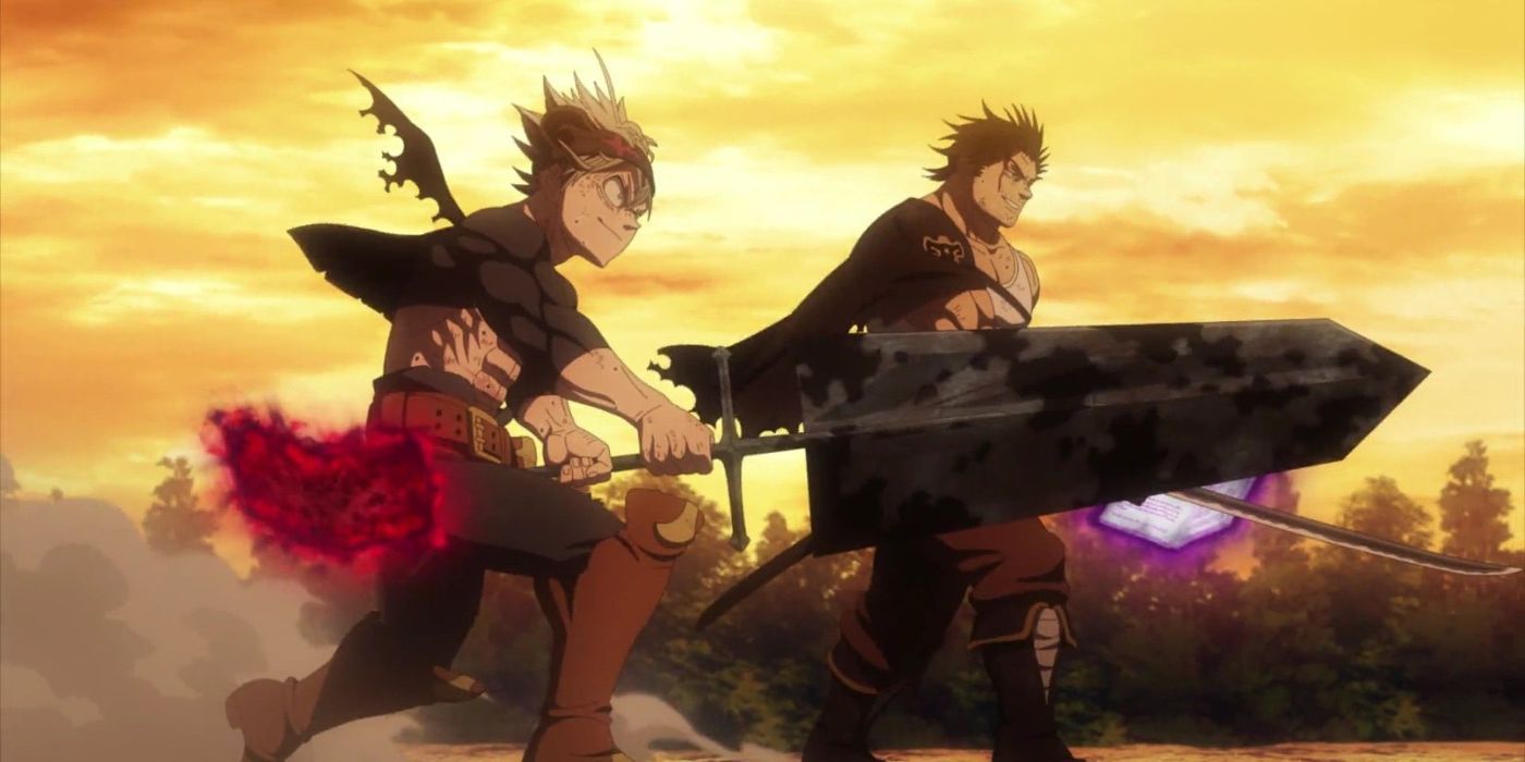 Black Clover: Asta & Yami squaring off before their fight with  Dante Zogratis