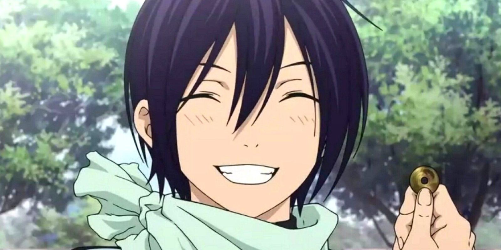 The God Yato from Noragami is Pictured
