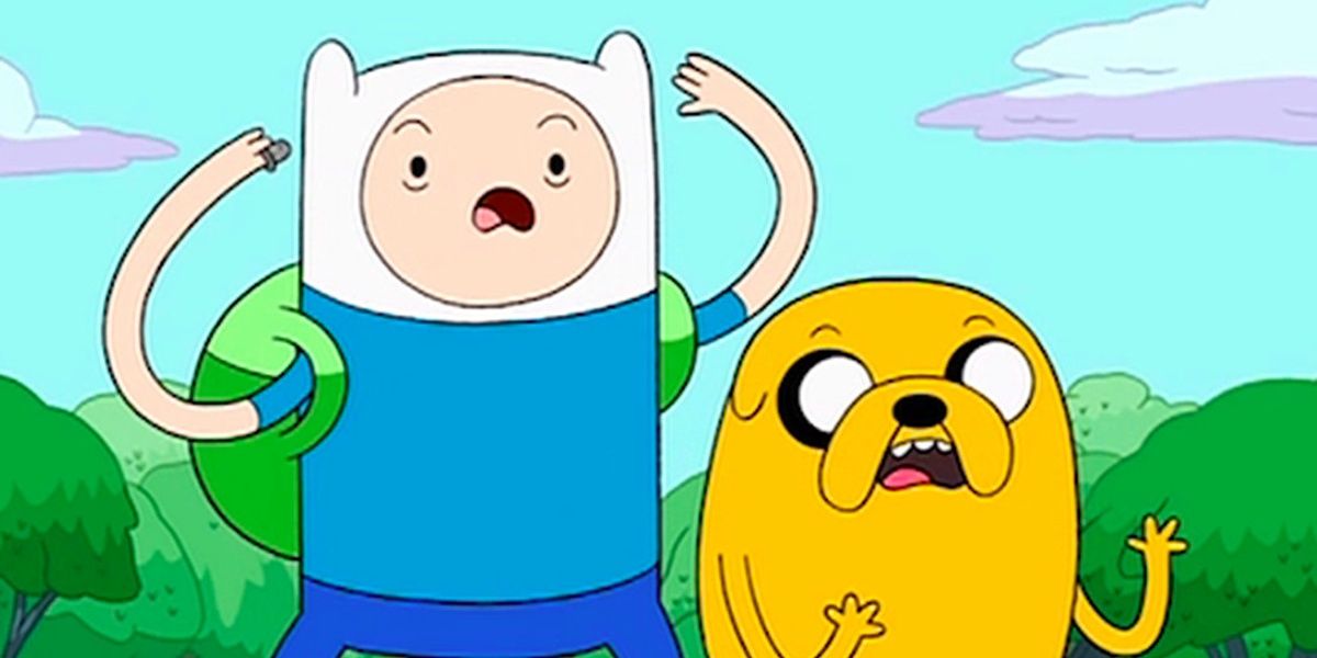 Jake and Finn in Adventure Time