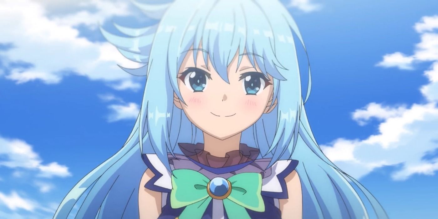 Aqua from Konosuba.