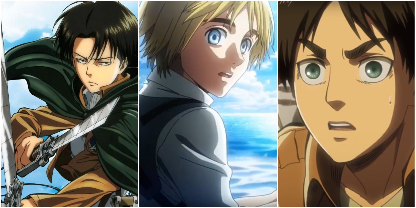 attack on titan elements lost or not levi armin eren