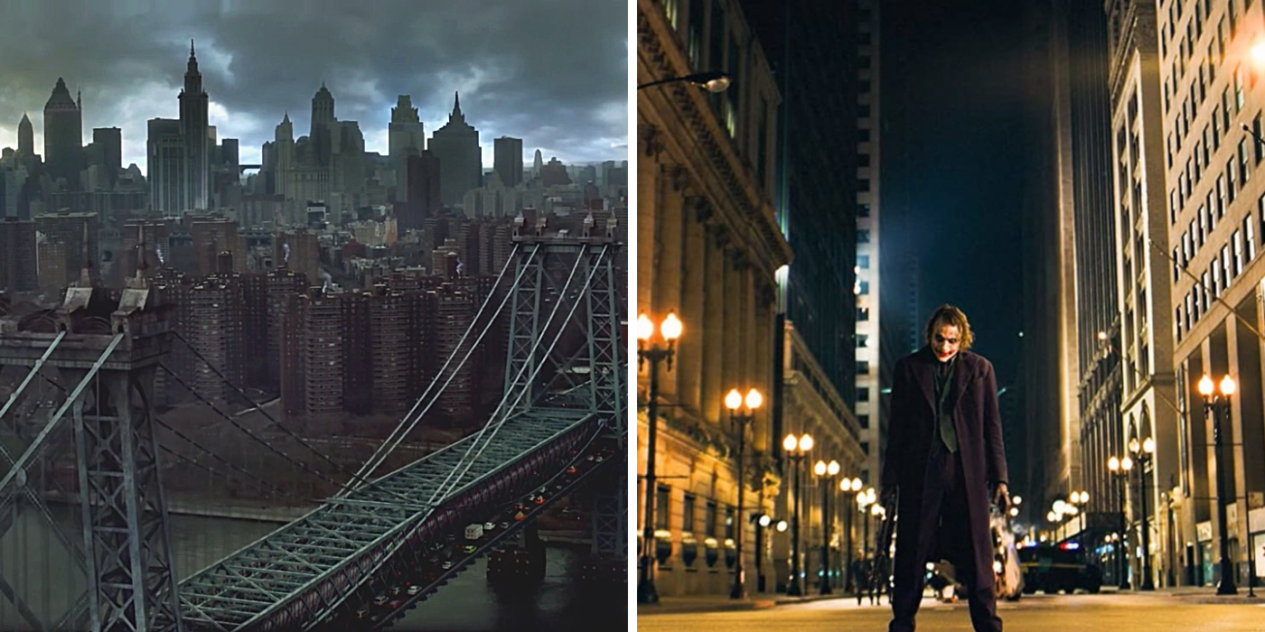 Gotham City & Joker in The Dark Knight