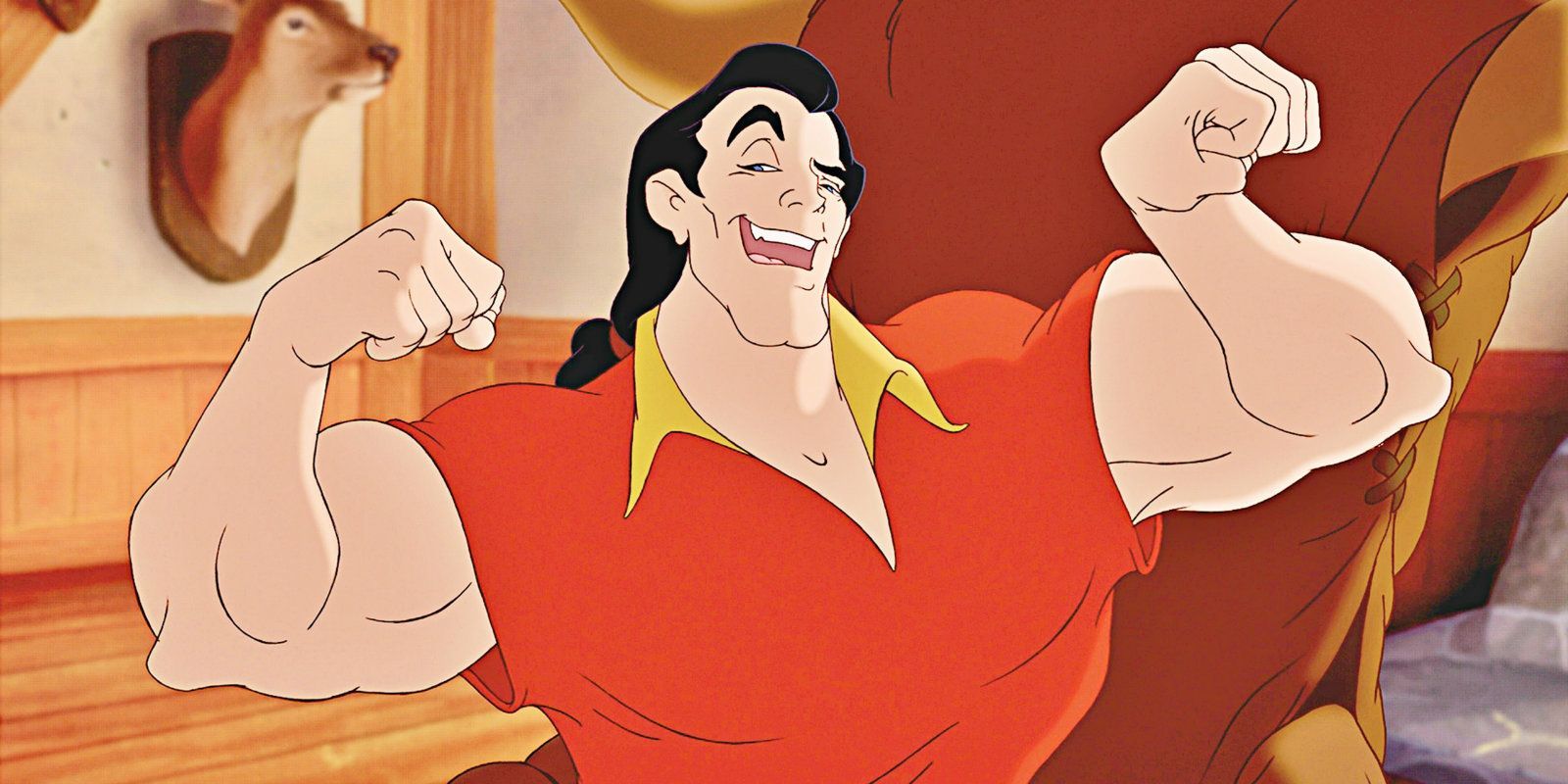 Gaston Beauty and the Beast Disney wrestling heel