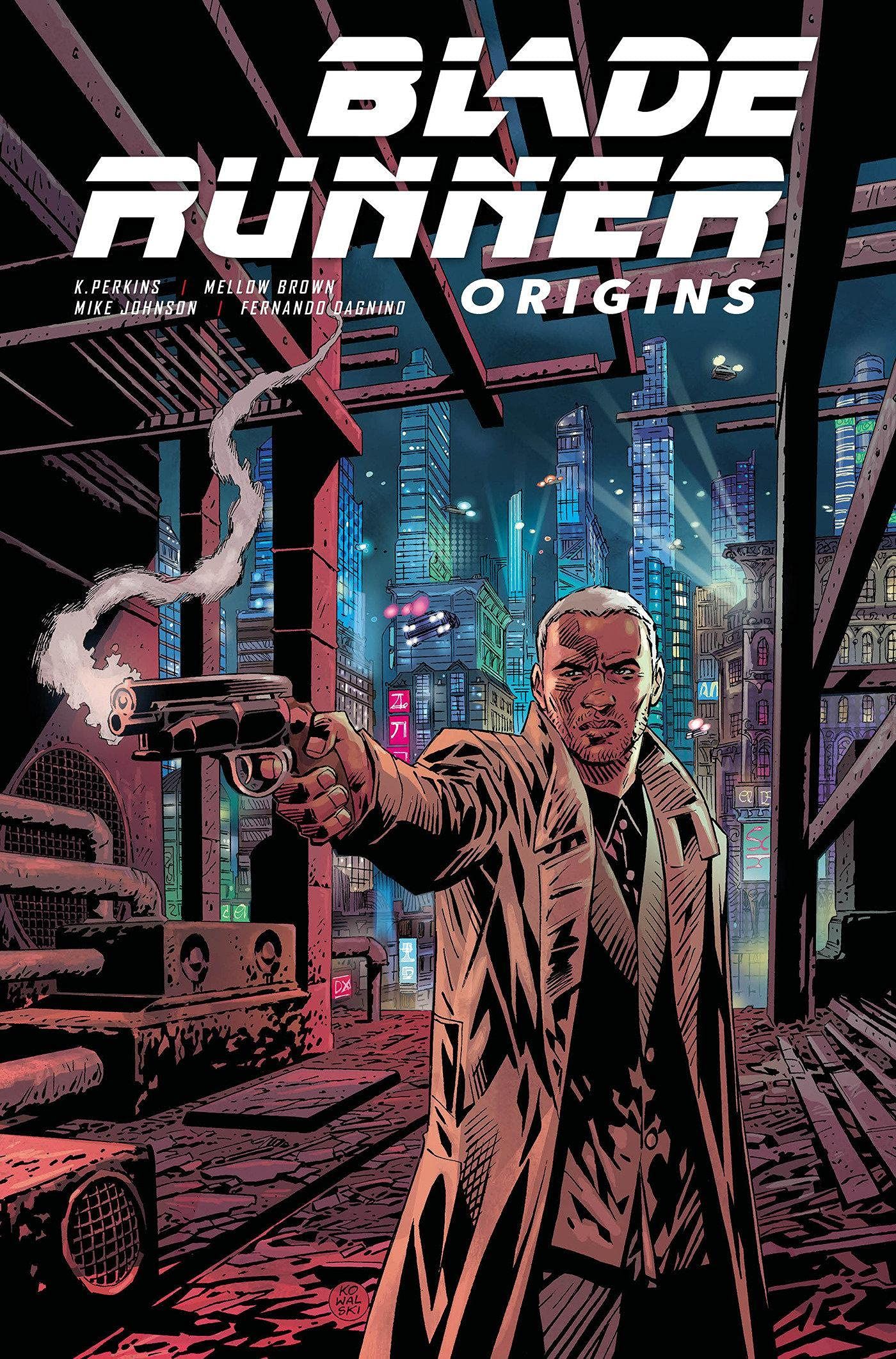 the cover of Blade Runner Origins Volume 1