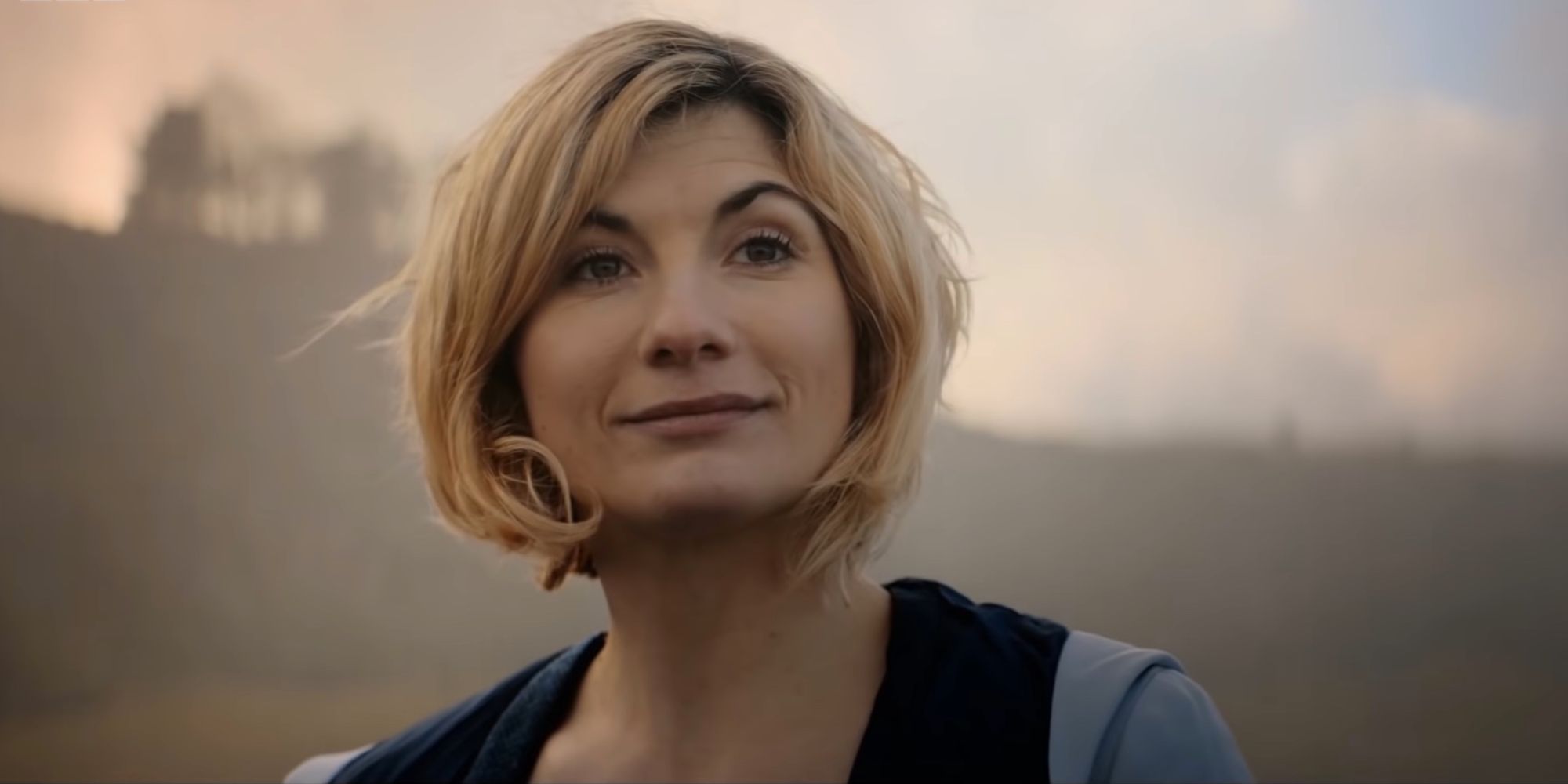Thirteenth Doctor smiling in Doctor Who