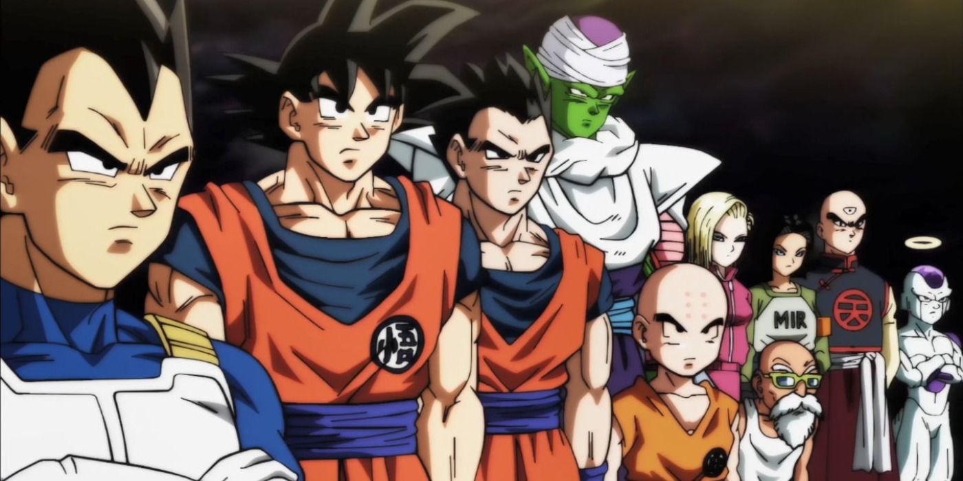 Universe 7 ready to win the next Tournament of Power in 1 episode (art by  @youngjijii) : r/dbz