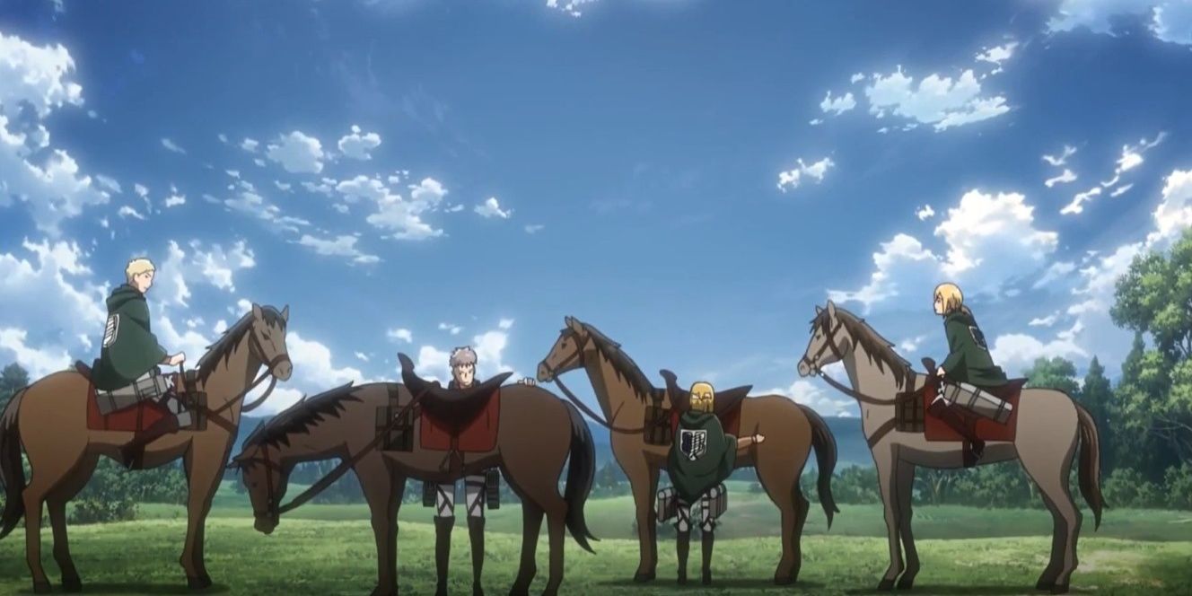 Historia saves the day with new horses Attack On Titan