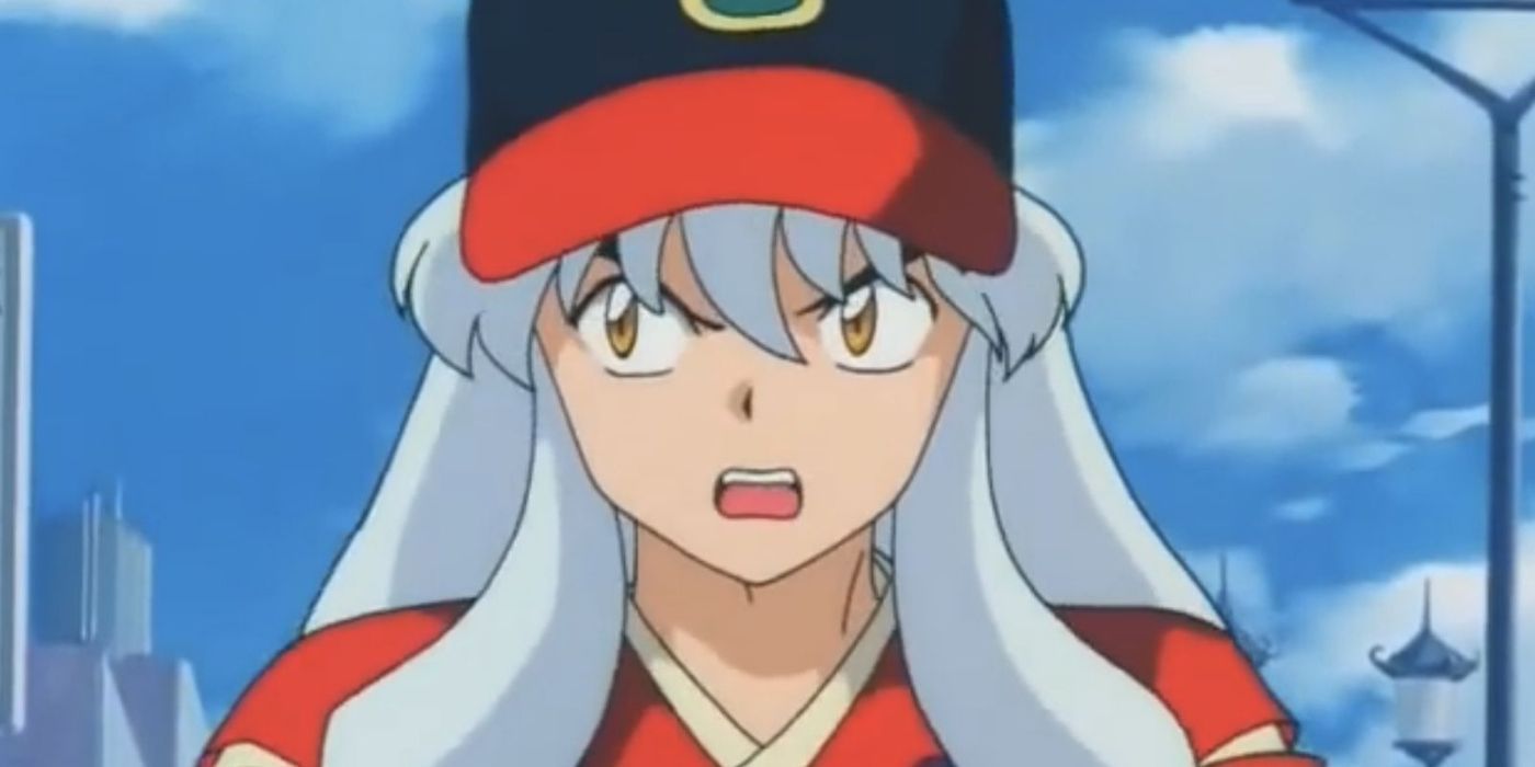 inuyasha donning a bad disguise