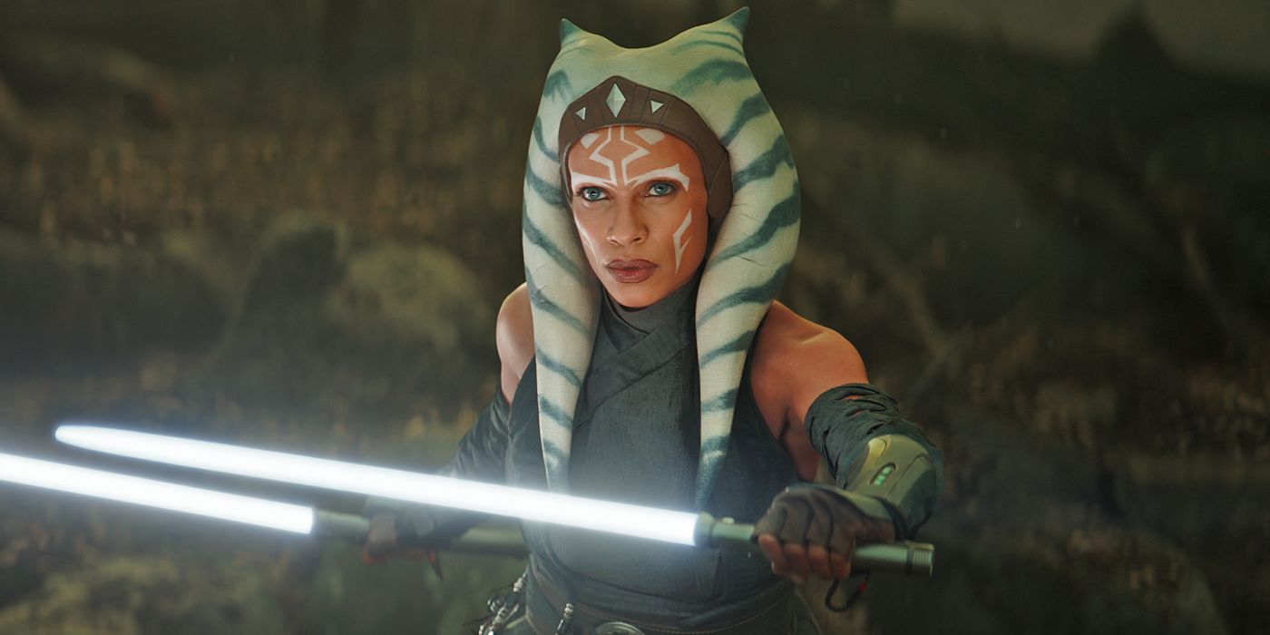 Rosario Dawson as Ahsoka Tano in The Mandalorian Season 2