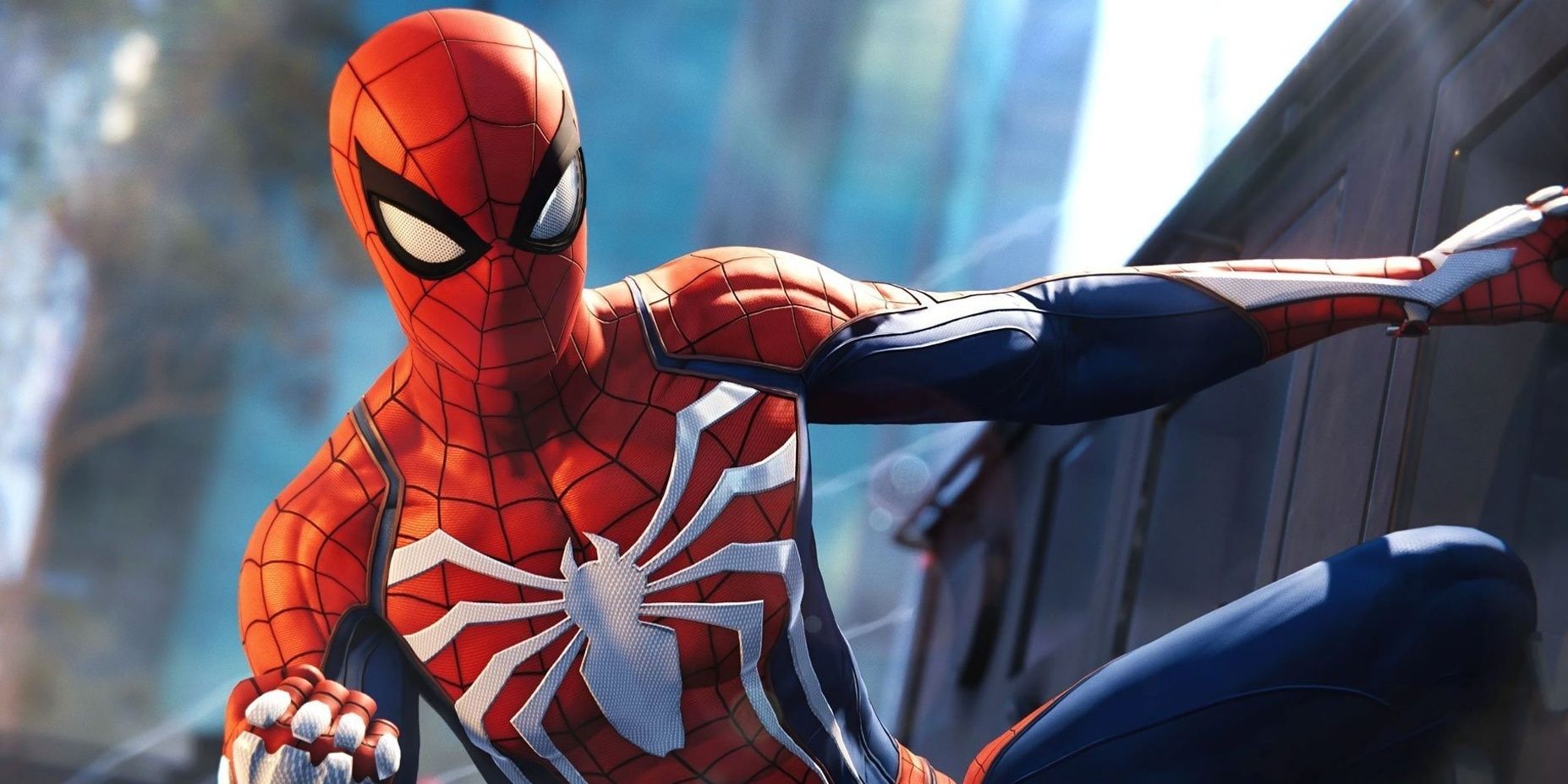 Spiderman fighitn in a firefight in Marvel's Spiderman For Playstation