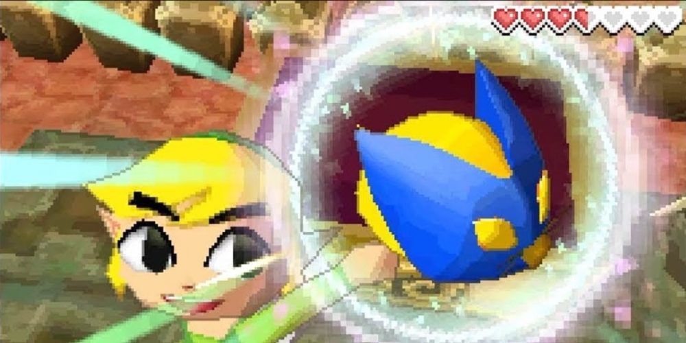 Link ganha Bombchu em Legend Of Zelda Phantom Hourglass
