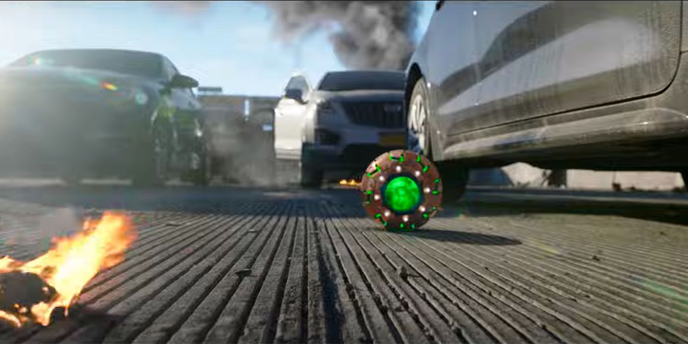 Green Goblin's pumpkin bomb in the Spider-Man: No Way Home trailer