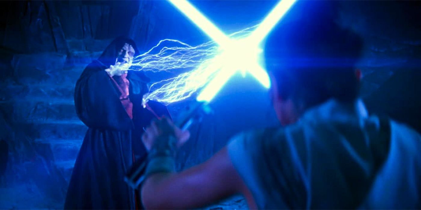 Palpatine vs. Rey in Star Wars: The Rise of Skywalker