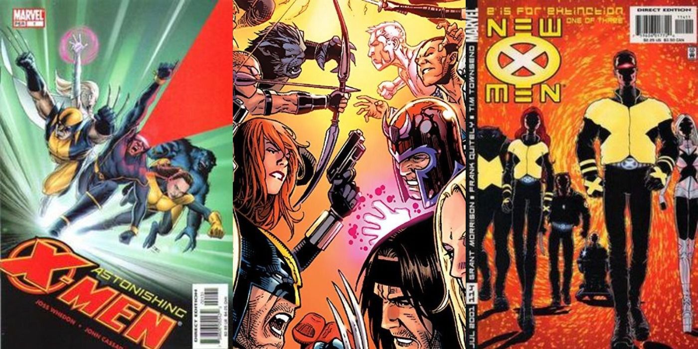 Astonishing Whedon Avengers Vs. X-Men New X-Men Morrison
