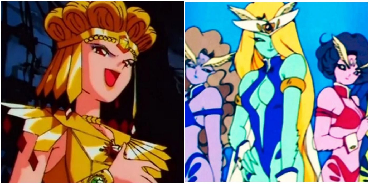 Sailor Galaxia And The Doom And Gloom Girls Sailor Moon