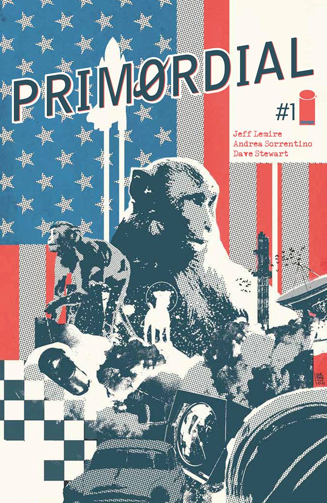 Andrea Sorrentino's cover to Primordial #1