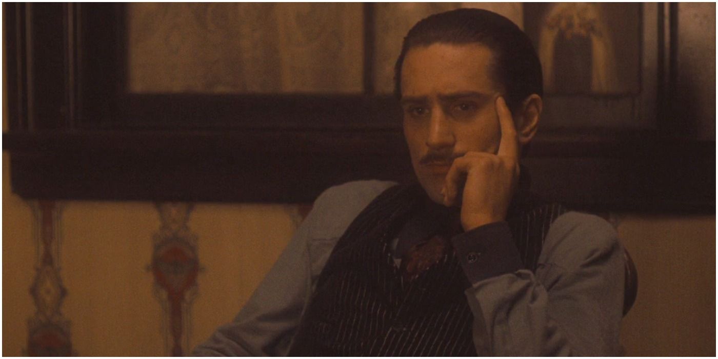 robert de niro as young don vito corleone in the godfather part ii 2