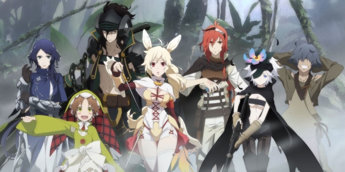 the cast of rokka braves of the six flowers